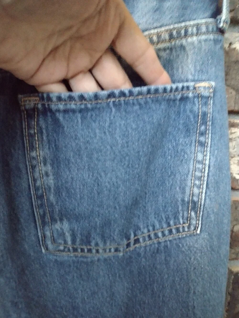 Old Navy Girls 14 MidRise Baggy Barrel LegJeans  Blue Bow Print Adjustable Waist